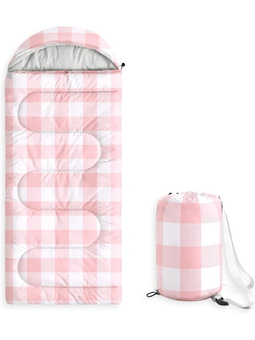 Cozy Kids Sleeping Bag for Boys & Girls - Lightweight, Compact, 3-Season Camping